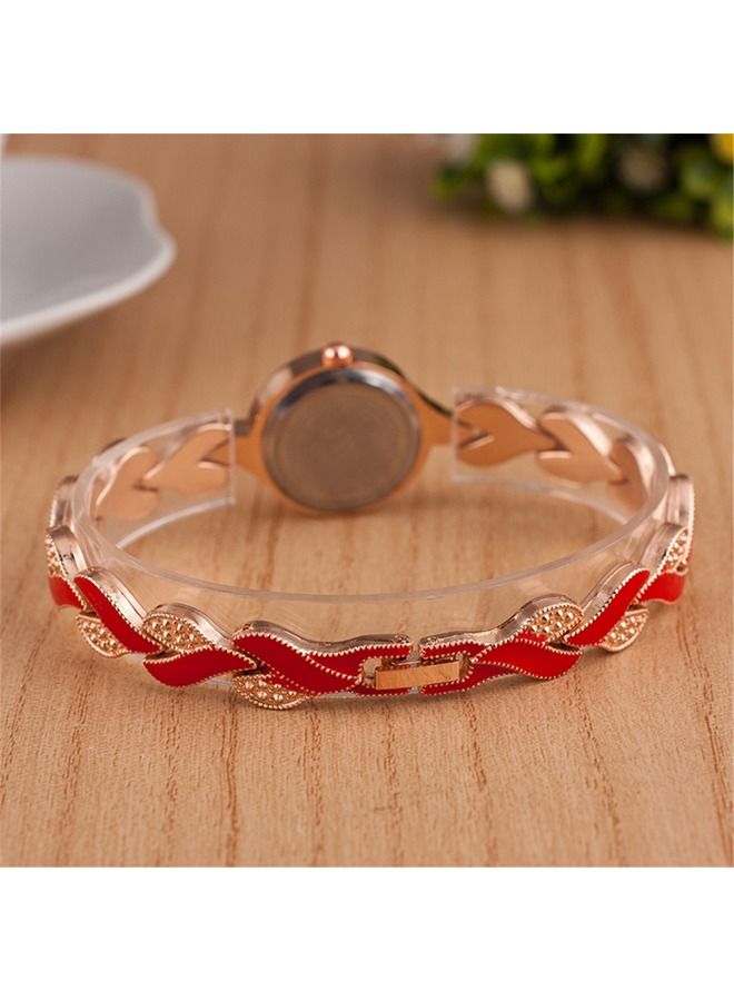 JW Women Luxury Watches, Women's Bangle Watch, Ultra Slim Rhinestones Wrist Watch Quartz Wrist Watch Fashion Watch Best Gift for Your Friend and Families - Image 4