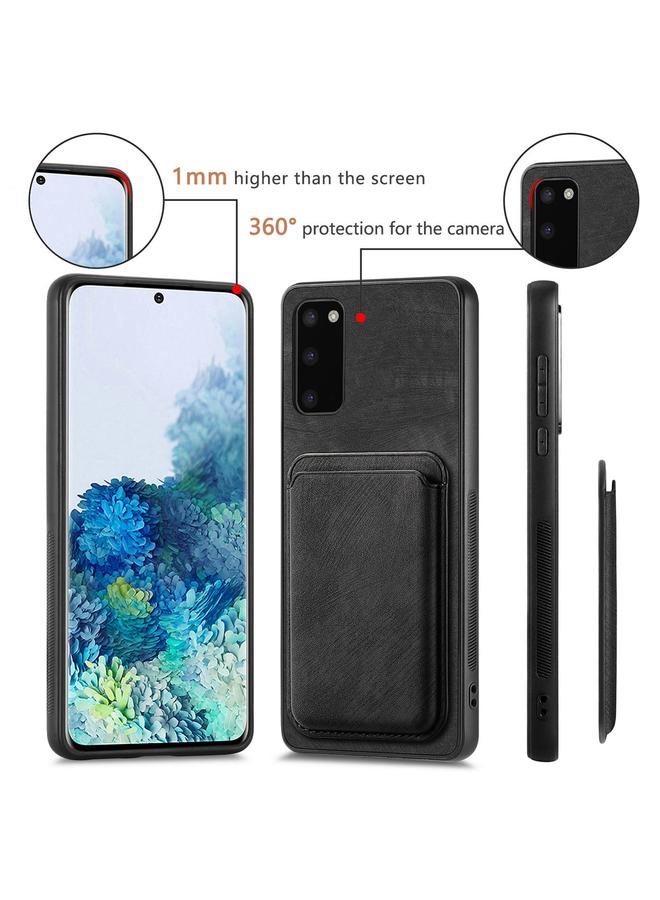 S-TOP Case For Samsung Galaxy S20 Retro Leather Card Bag Magnetic Phone Case - Image 4