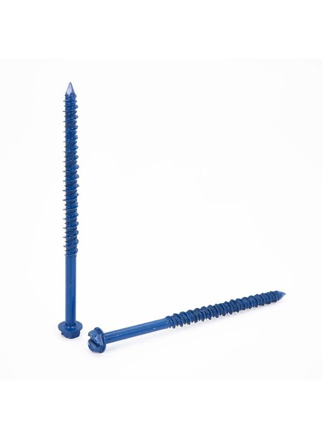Confast 3/16" X 3-1/4" Hex Head Concrete Screw Anchor with Drill Bit (100 Per Box) - Image 4