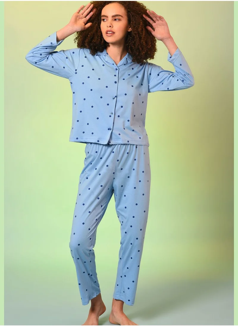 Campus Sutra Printed Pyjama Set