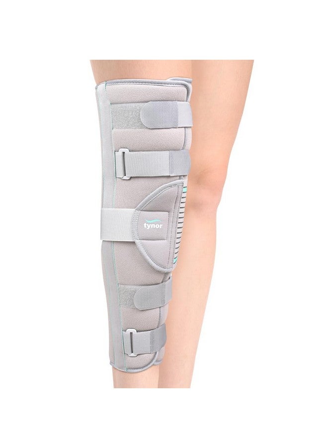 Tynor TYNOR Knee Immobiliser 19"/48cm, Grey, Small, 1 Unit  - Image 1