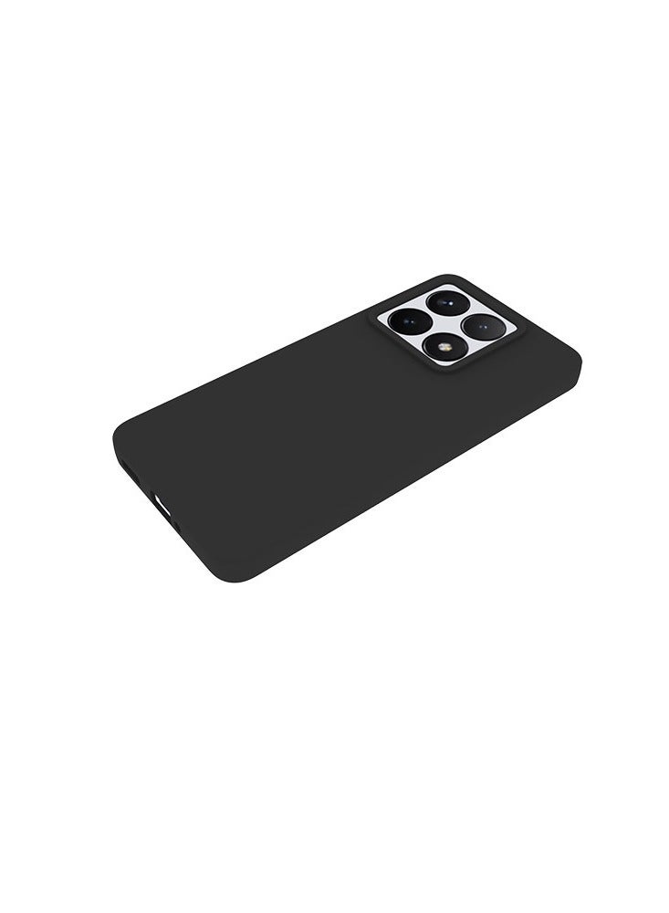 يوارب كينج غطاء حماية من السيليكون السائل الناعم المضاد للخدش لهاتف Xiaomi 14T 5G أسود - Image 3