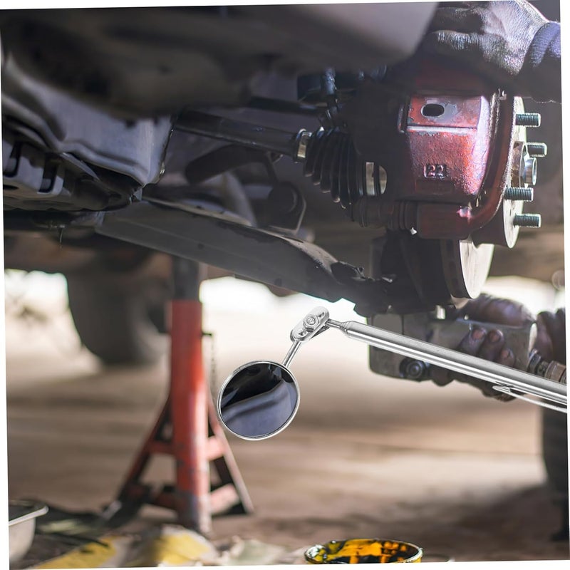 3pcs Extendable Flexible Rotating Inspection Mirror Tool for Car Vehicle and Bedroom - Image 4