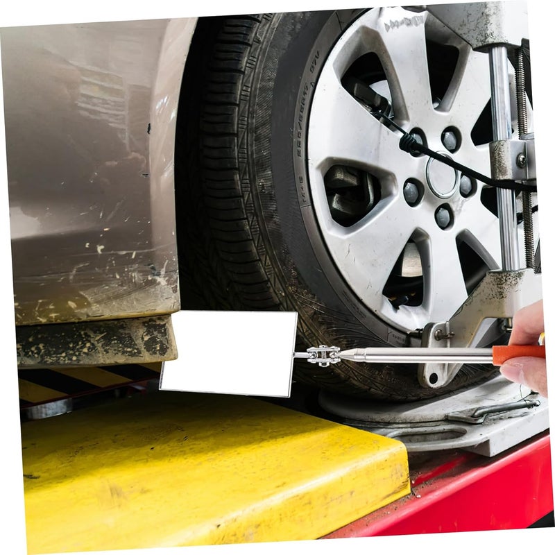 3pcs Extendable Flexible Rotating Inspection Mirror Tool for Car Vehicle and Bedroom - Image 3