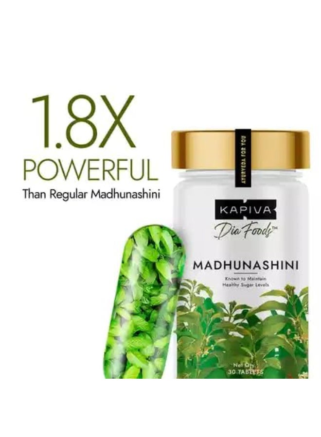 Kapiva Madhunashini Vati 30 Tablets - 1.8X More Powerful Formula for Healthy Sugar Levels | 100% Pure Ayurvedic Meshashringi (Gymnema Sylvestre) | Helps Manage Glucose Levels & Cravings naturally - Image 4
