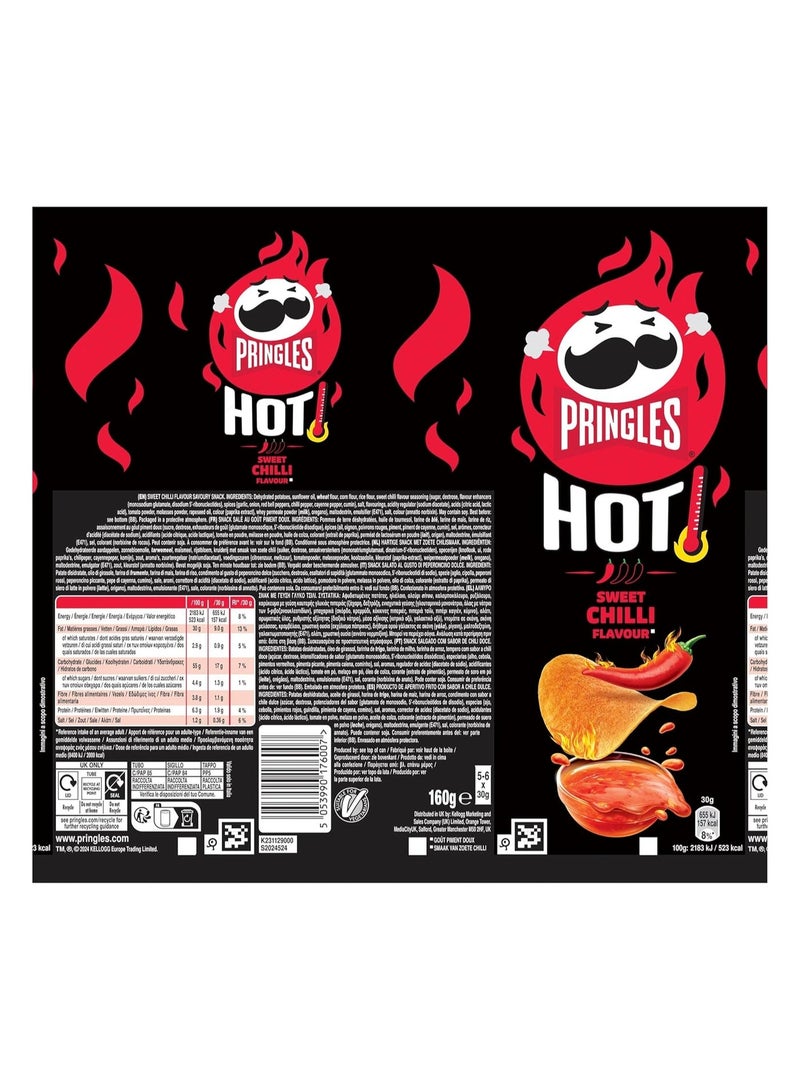 Pringles Hot Sweet Chili Chips - Image 2