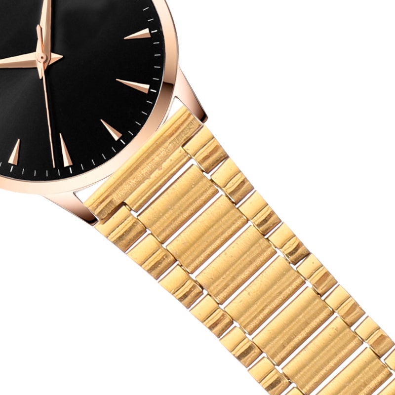Metal Watch Band Watch Wristband Stylish Watch Strap Stainless Steel Watchband(15mm) - Image 2