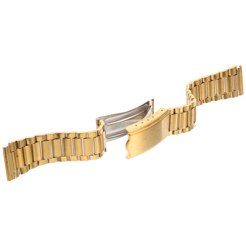 Metal Watch Band Watch Wristband Stylish Watch Strap Stainless Steel Watchband(15mm) - Image 1