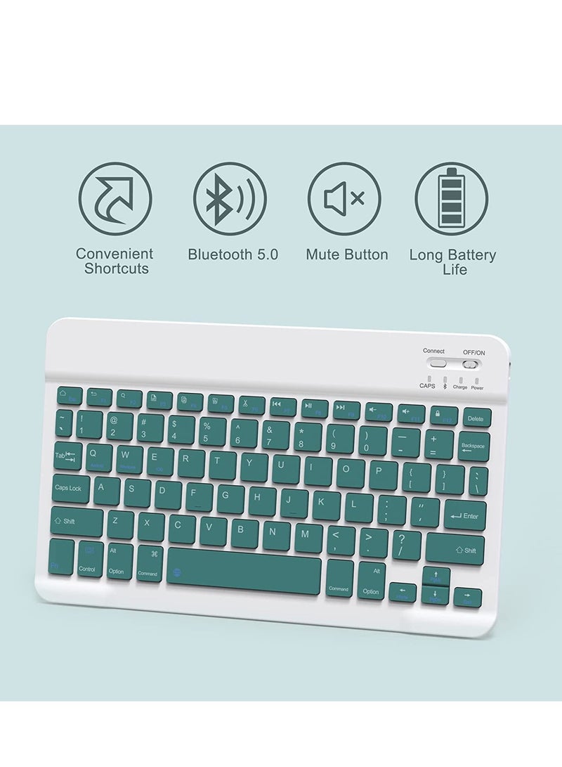 general The Arabic and English keyboard case is compatible with the Galaxy Tab S9Plus/S9FE Plus/S9ultra/S9/S9FE slim case with pen slot and detachable wireless Bluetooth keyboard - Image 4