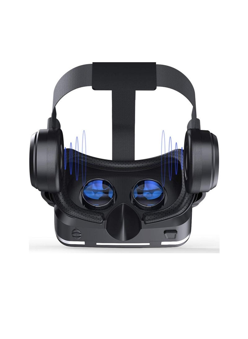 Qianhuan الجيل السادس VR نظارات 3D الواقع الافتراضي G04E / A VR لعبة وحدة التحكم سماعة المحمول غيمباد - Image 4