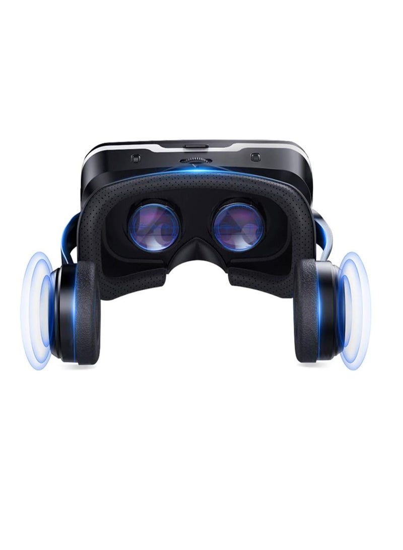 Qianhuan الجيل السادس VR نظارات 3D الواقع الافتراضي G04E / A VR لعبة وحدة التحكم سماعة المحمول غيمباد - Image 5