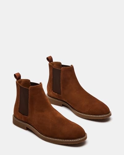 Steve Madden Men's Highline Chelsea Boot, Tobacco, 9.5 - Image 2