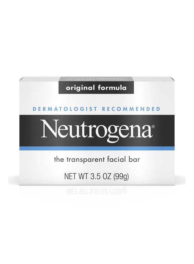 Johnson's Neutrogena Facial Soap Bar Transparent 99grams - Image 2