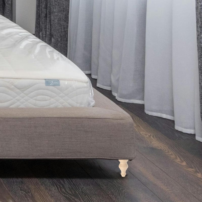 4pcs Solid Wood Sofa Legs Replacement for Bed Table Feet Modern Furniture Legs Set 6x12cm Round Wooden Cabinet Riser for Couch and Chair - Image 4