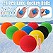 Noveread 72 Pcs Hockey Party Favors Include 24 Hockey Pencils with Erasers 24 Balls 24 Bags Pencils Foam Balls Gifts for Classroom School Birthday Party Prize - Image 4