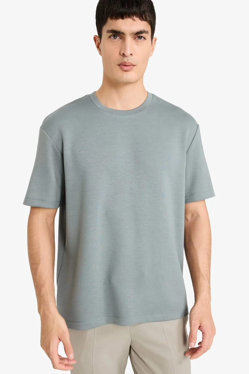 DeFacto Regular Fit Short Sleeves Crew Neck T-shirt