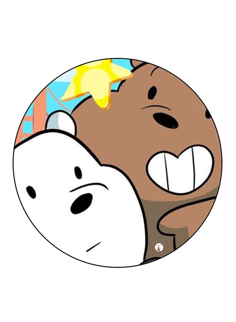 RKN We Bare Bears Printed Fridge Magnet  Multicolour - Image 1