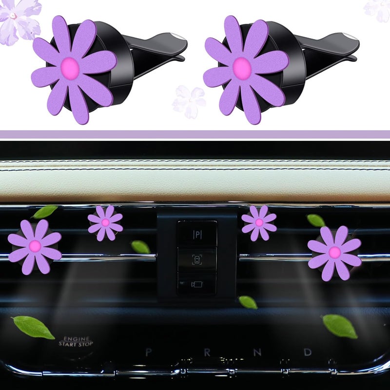 Frienda 10 Pcs Purple Car Accessories Set - Image 5