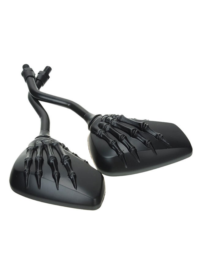 NIBEMINENT 2-Piece Motorcycle Side Rear View Mirror Set  - Image 3