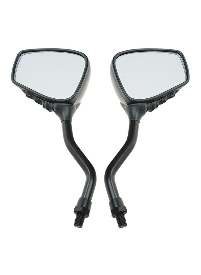 NIBEMINENT 2-Piece Motorcycle Side Rear View Mirror Set  - Image 1