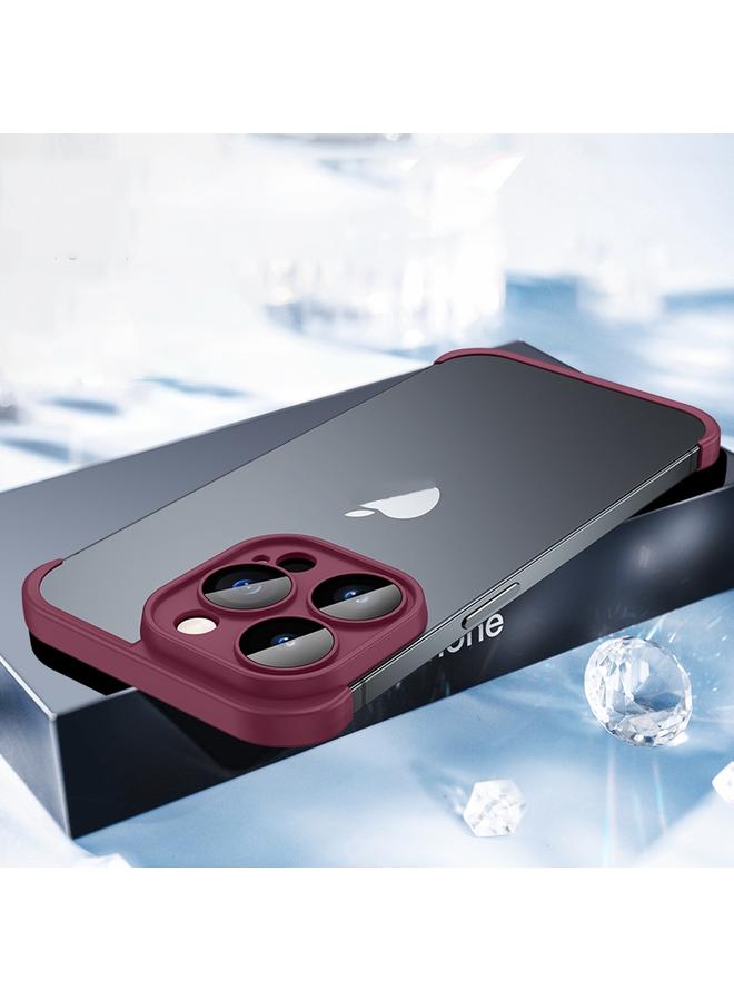 اس-توب جراب لهاتف iPhone 14 Pro Max بأربع زوايا + إطار حماية من مادة TPU للكاميرا - Image 1