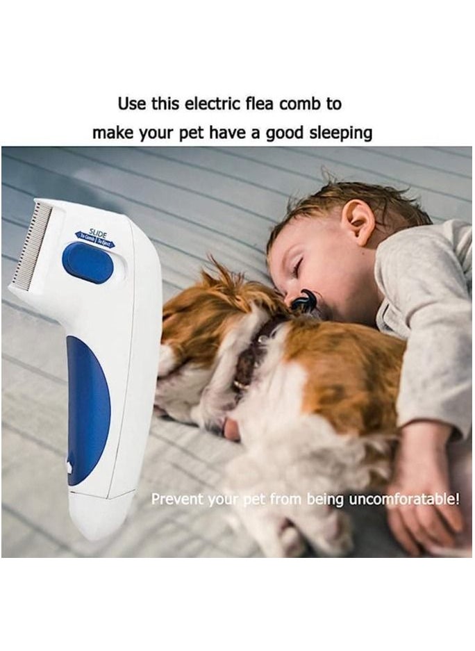Generic - 1 Piece Pet Electric Hair Lice Removal Comb - Electric Hair Flea Remover Comb - Grooming Tool - Image 1