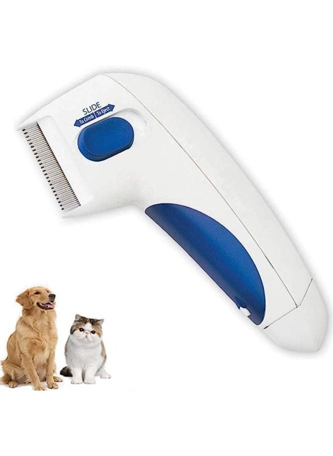 Generic - 1 Piece Pet Electric Hair Lice Removal Comb - Electric Hair Flea Remover Comb - Grooming Tool - Image 1