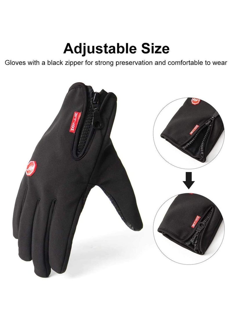 SYOSI Winter Touch Screen Warm Gloves for Cycling Amazing Thermal Premium Thermal Windproof Gloves Outdoor Sports Bike Glove Bicycle Gloves Cycling Gloves Padded Bike Gloves  - Image 4