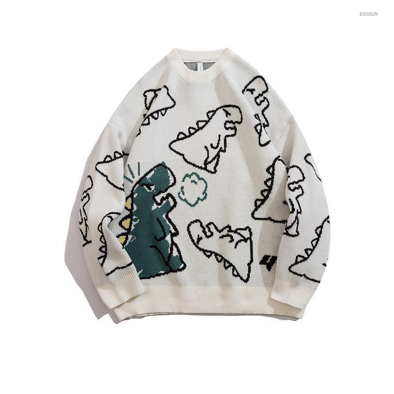 Men's Dinosaur Jacquard Sweater - Image 2