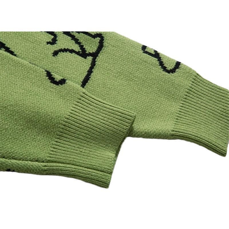 Men's Dinosaur Jacquard Sweater - Image 5