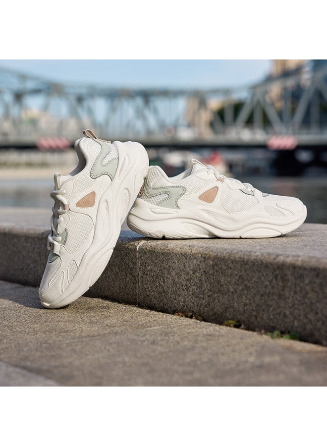 361° Women's Sports Shoes Spring Summer New Thick Sole Cushioning Commuter Retro Casual Dad Sneakers 682616762-1 - Image 2