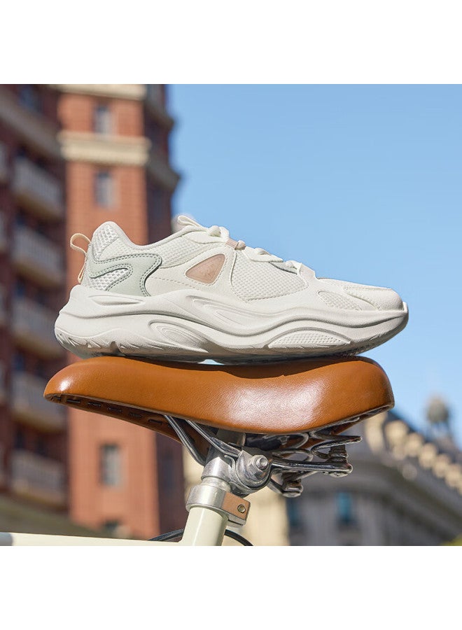 361° Women's Sports Shoes Spring Summer New Thick Sole Cushioning Commuter Retro Casual Dad Sneakers 682616762-1 - Image 3