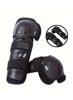 Generic Motorcycle Knee And Elbow Protectors Set Of Four Round Head Competition Protectors, Off-road Motorcycle Riding Equipment, Sports Protectors  - Image 4