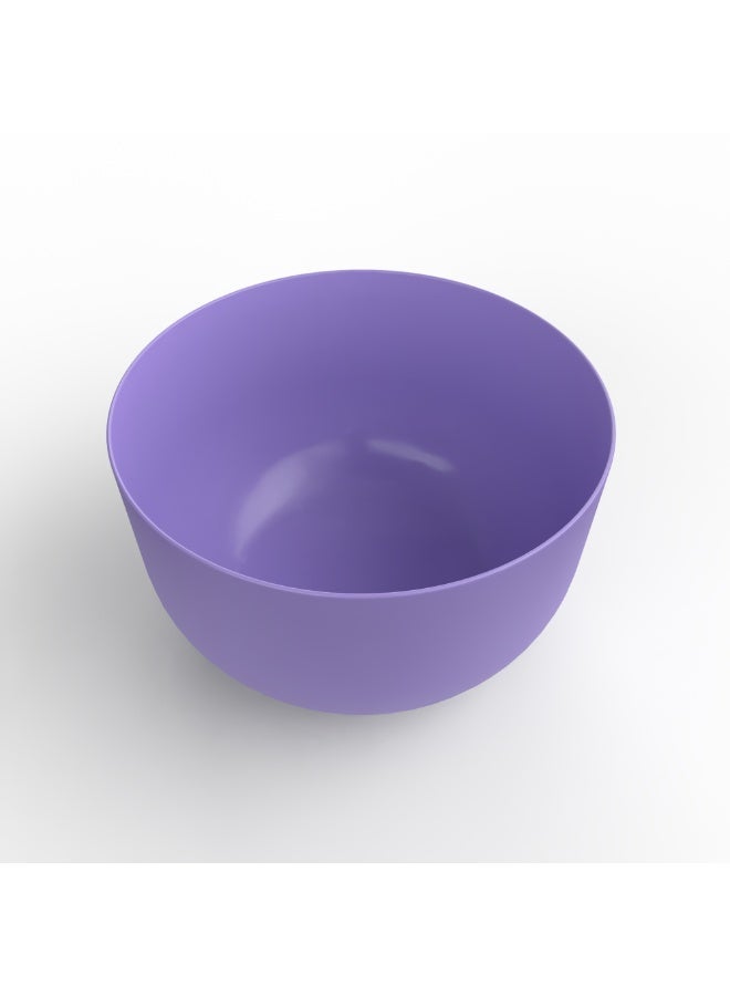 EasyGO Easy-Go Set of Reusable Plastic Bowls 2.2L (2 Bowls) BPA Free PP – Microwave, Freezer & Dishwasher Safe - Lavender - Image 3