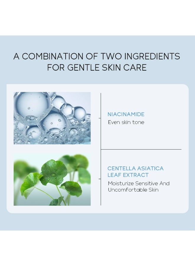 كويوم منظف ​​حمض الهيالورونيك، 50 جرام، درجة حموضة منخفضة، رغوة ناعمة، تنظيف عميق للمسام والأوساخ والتحكم في الزيوت وعلاج البشرة الجافة وترطيبها - Image 4