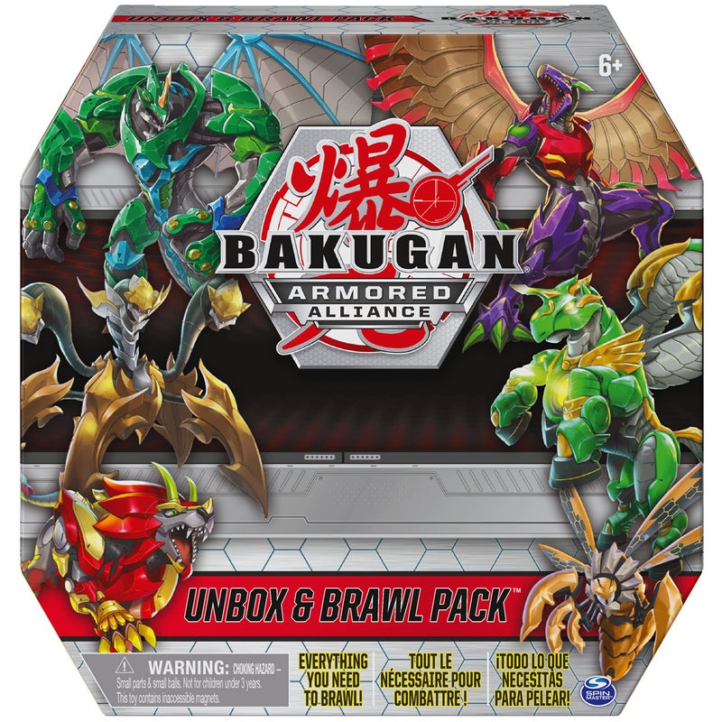 Bakugan, Armored Alliance UNbox & Brawl Pack with 6 Exclusive, for Kids Aged 6 and up, Amazon Exclusive - Image 2