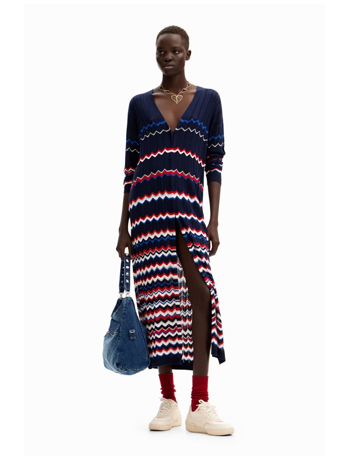 DESIGUAL Wave midi jacket  - Image 2