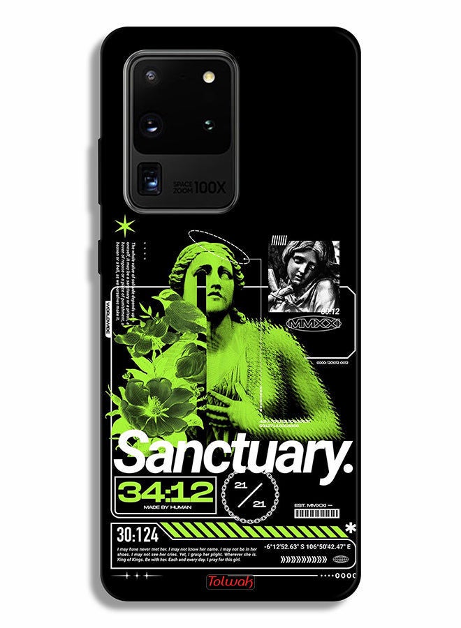 Tolwak Samsung Galaxy S20 Ultra 4G Protective Case Cover Sanctuary - Image 2