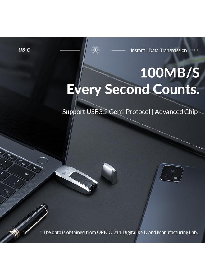Orico USB Flash Drive, Read: 100MB/s, Write: 50MB/s, Memory:32GB, Port:USB-A - Image 5