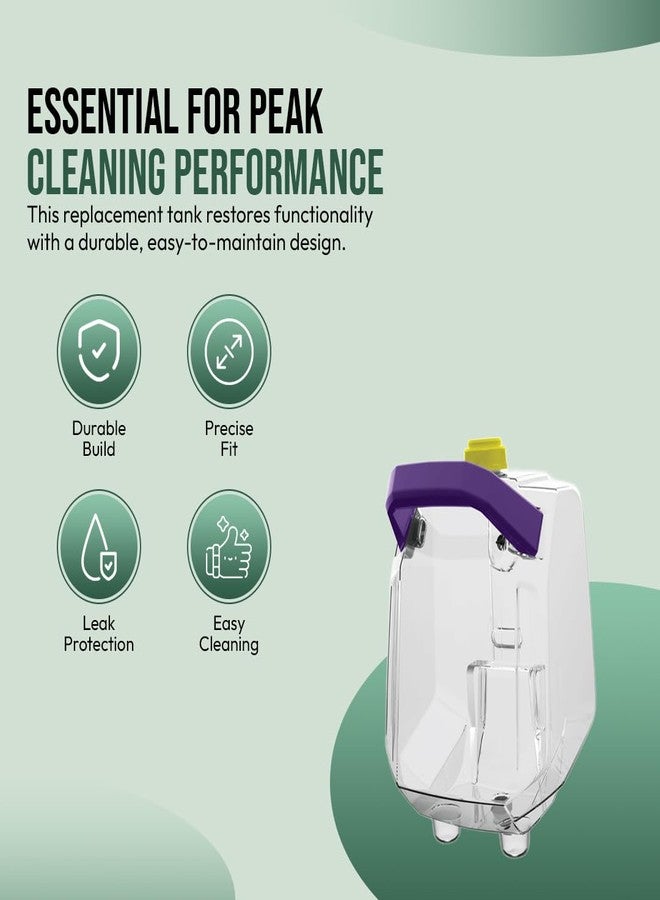 Selgo Replacement Clean Tank Assembly for Bissell TurboClean Pet XL Upright Carpet Cleaner, Fits Models 3746, 3738, 3748, 3745, Purple - Image 2