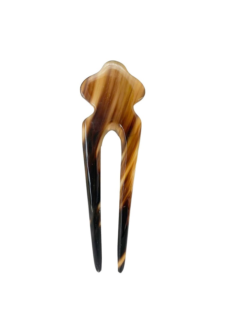 Handmade Hair Sticks For Long Hair Natural Buffalo Horn Hair Smoothing Stick Hair Stick Pin 55 inches Gift for Mother 1pcs Vintage 