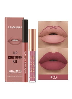 2-Piece Set Cross-Border Makeup Lip Gloss and Lip Liner Duo Non-Sticky Matte Lip Kit - pzsku/ZCAFB6F855E460716B261Z/45/_/1718803350/4b3bd167-4d5b-4736-a63f-5b4c319b0d90