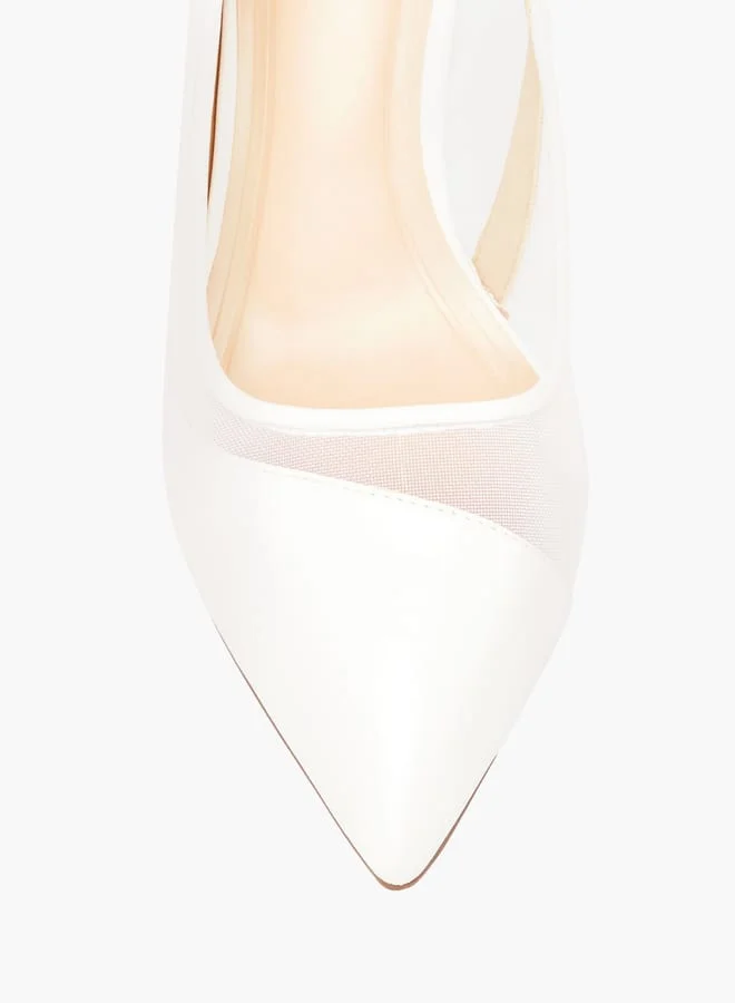 Celeste Womens Textured Slip-On Pumps With Stiletto Heels