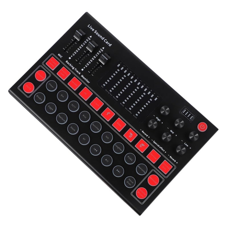 External Card Sound Live Mixer Voice Changer For Computer Phone Game Devices Streaming Recording - Image 2