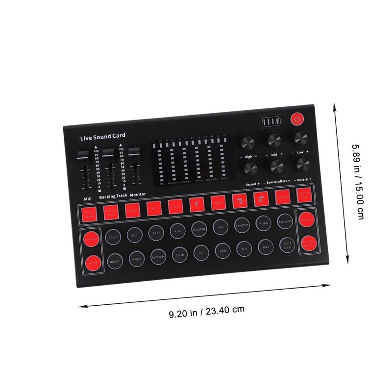 External Card Sound Live Mixer Voice Changer For Computer Phone Game Devices Streaming Recording - Image 3