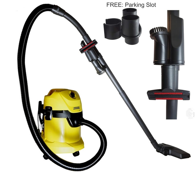 RODAK 35 mm Connecting Size Vacuum Cleaner Accessory Kit Set of Two Upholstery Nozzle One Crevice Tool One 360 Degree Rotatable Brush and Free Parking Clip - Image 2