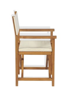 vidaxl Folding Director's Chairs 2 pcs Solid Teak Wood  - Image 3