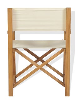 vidaxl Folding Director's Chairs 2 pcs Solid Teak Wood  - Image 2