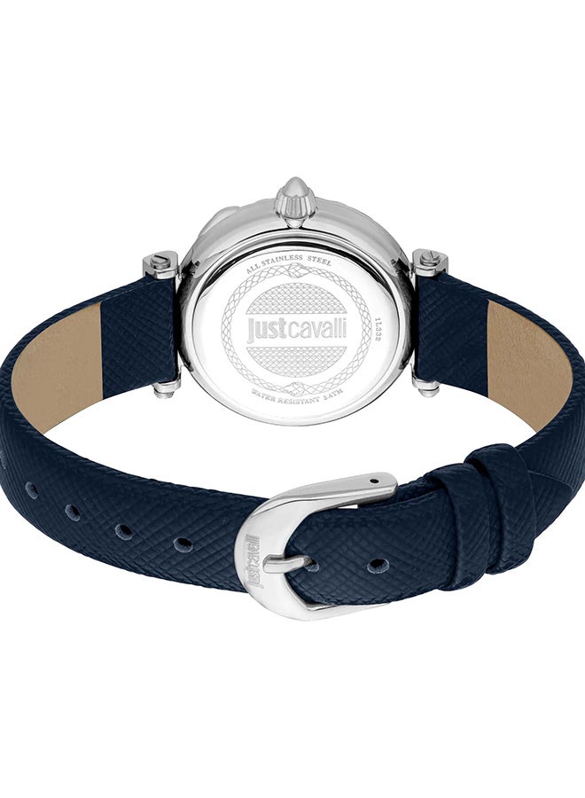 Just Cavalli جست كافالي ليدي كوريزا JC1L332L0015 - ساعة جلدية نسائية كوارتز 3 عقارب - Image 3