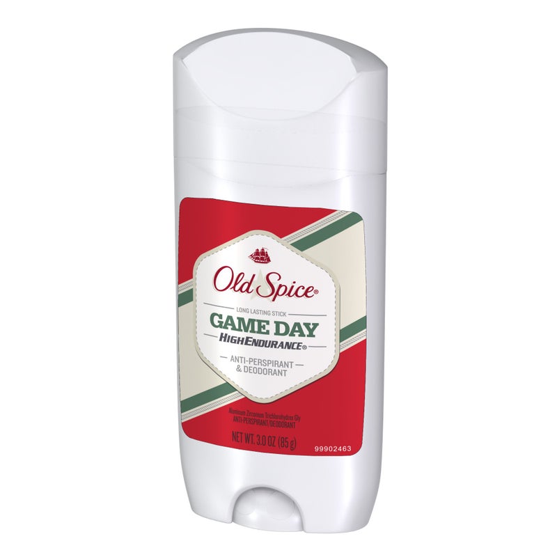Old Spice Antiperspirant and Deodorant for Men, High Endurance, Game Day Long Lasting Stick, 3 Oz (Pack of 6) - Image 2